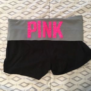 PINK Victoria’s Secret yoga shorts